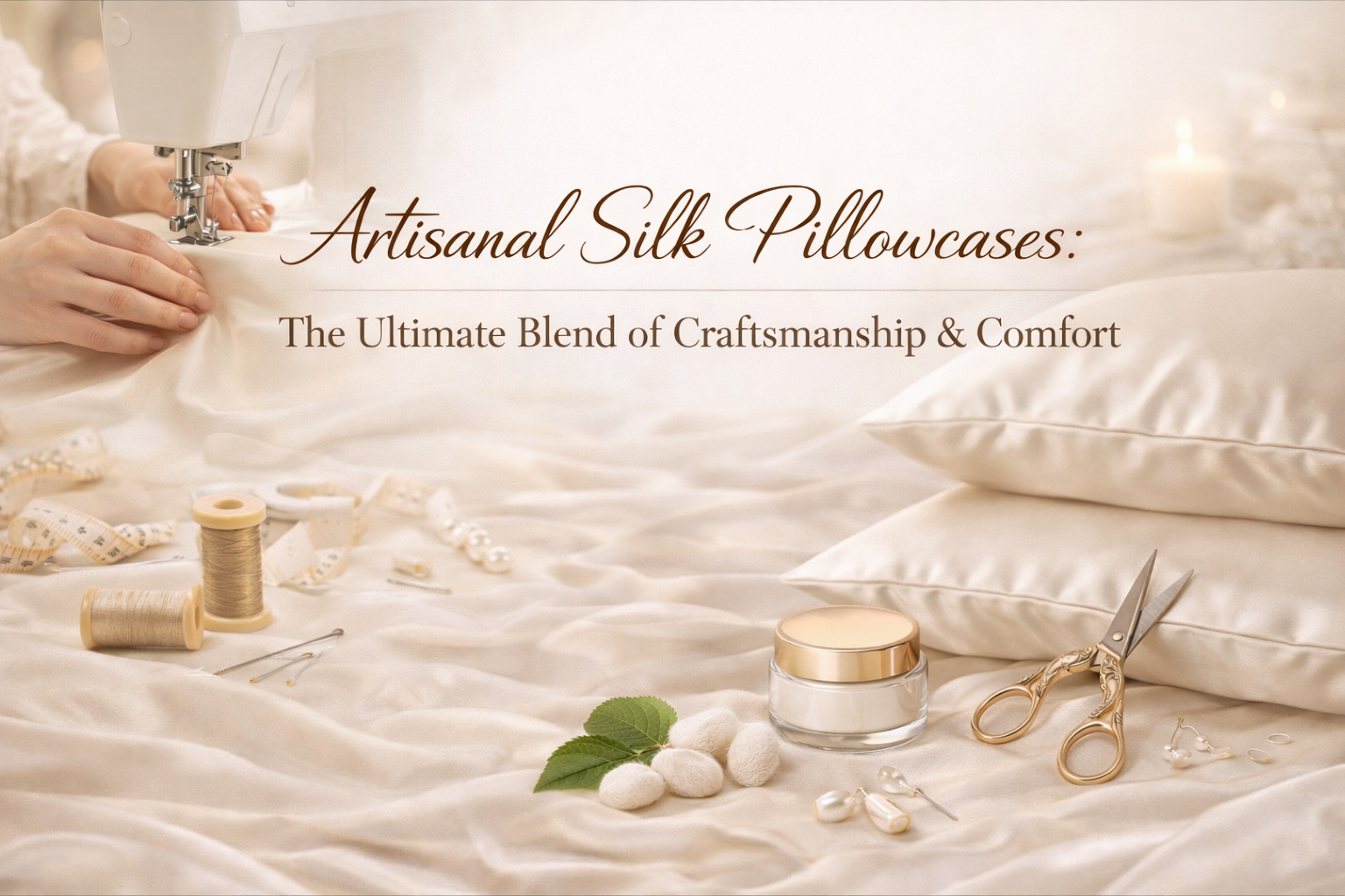 Artisanal Silk Pillowcases: The Ultimate Blend of Craftsmanship & Comfort