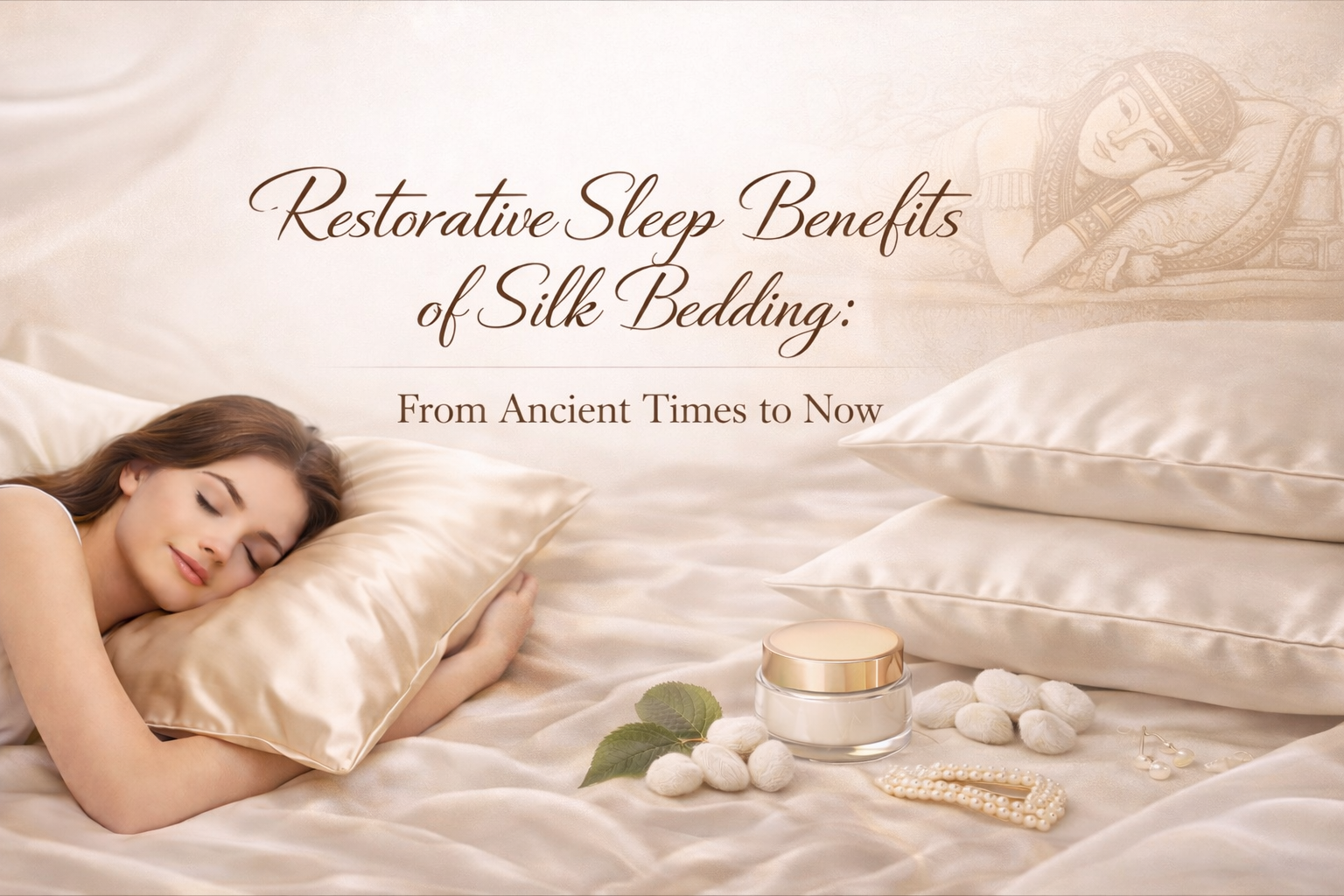 Restorative Sleep Benefits of Silk Bedding: From Ancient Times to Now
