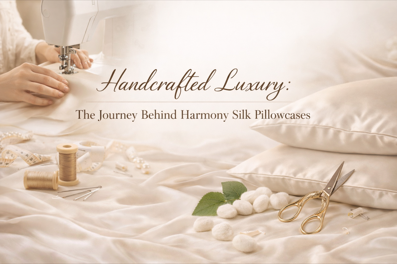 Handcrafted Luxury: The Journey Behind Harmony Silk Pillowcases