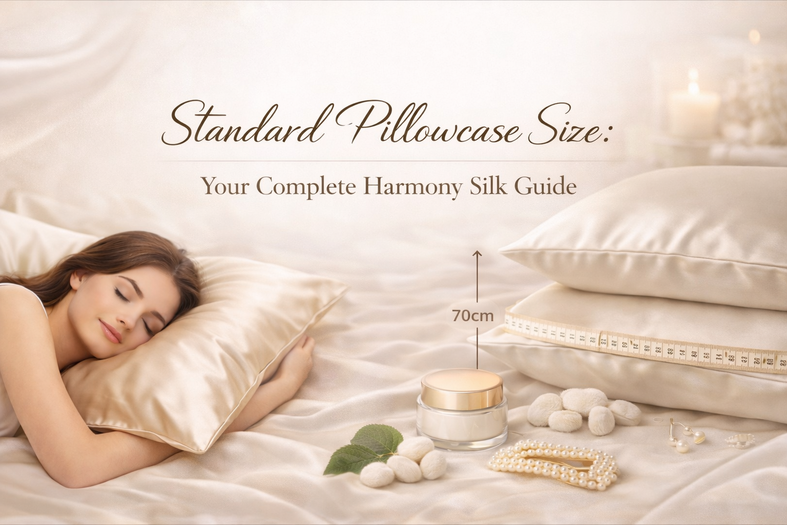 Standard Pillowcase Size: Your Complete Harmony Silk Guide