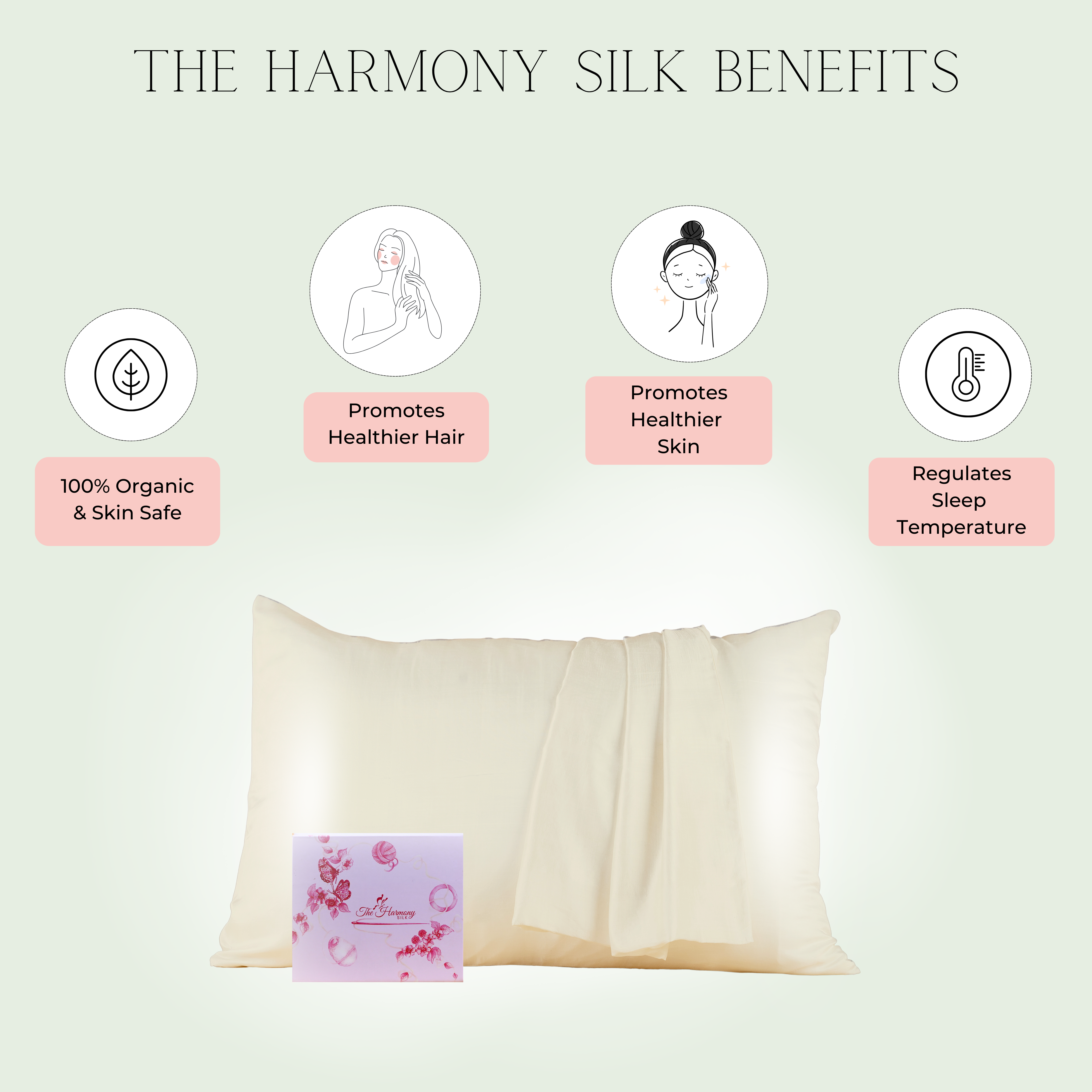the harmony silk pillowcase, the harmony silk, silk pillowcase for hair, silk pillowcase, silk pillow cases, silk pillow case, pillowcase, pillow covers, pillow case, blissy silk pillowcase, blissy pillowcase, best silk pillowcase