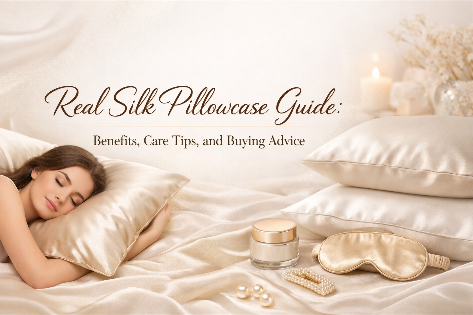 Real Silk Pillowcase Guide: Benefits, Care Tips, and Buying Advice