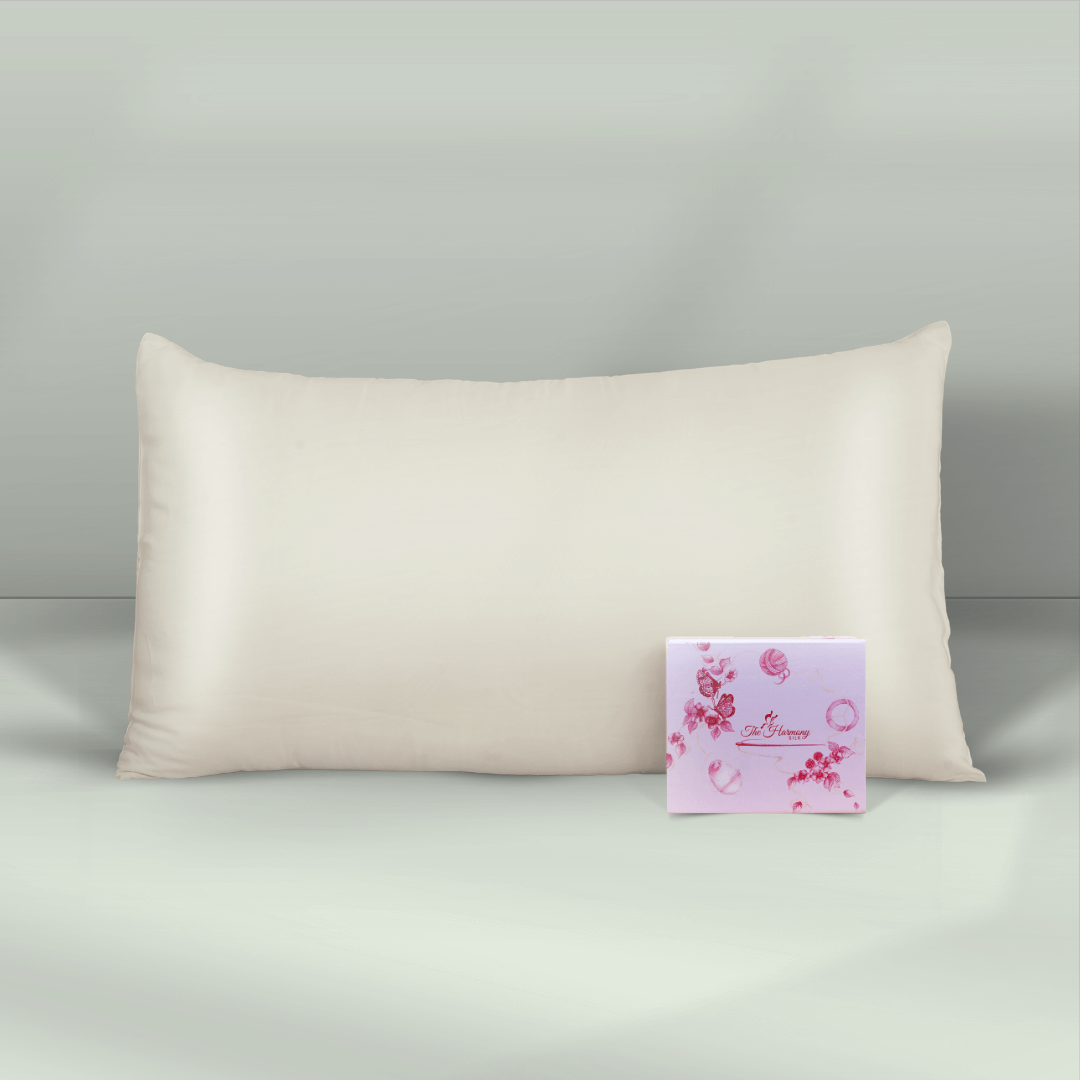 100% Pure & Natural Modal Ahimsa Silk Pillowcase -Sustainably Sourced - Harmony Silk