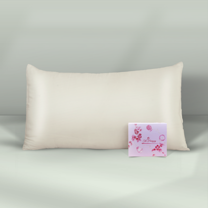 100% Pure & Natural Modal Ahimsa Silk Pillowcase -Sustainably Sourced - Harmony Silk